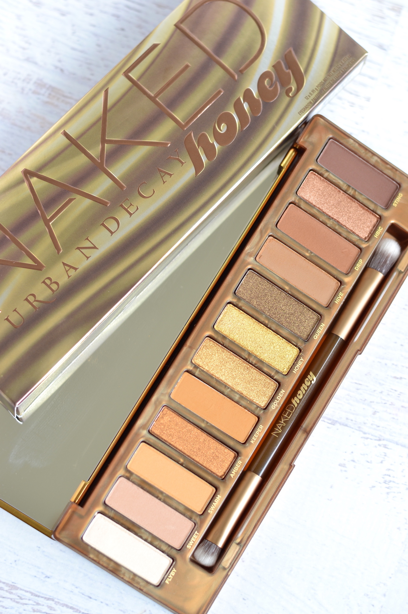 Hello Golden Honey Goodness Urban Decay NAKED Honey Palette