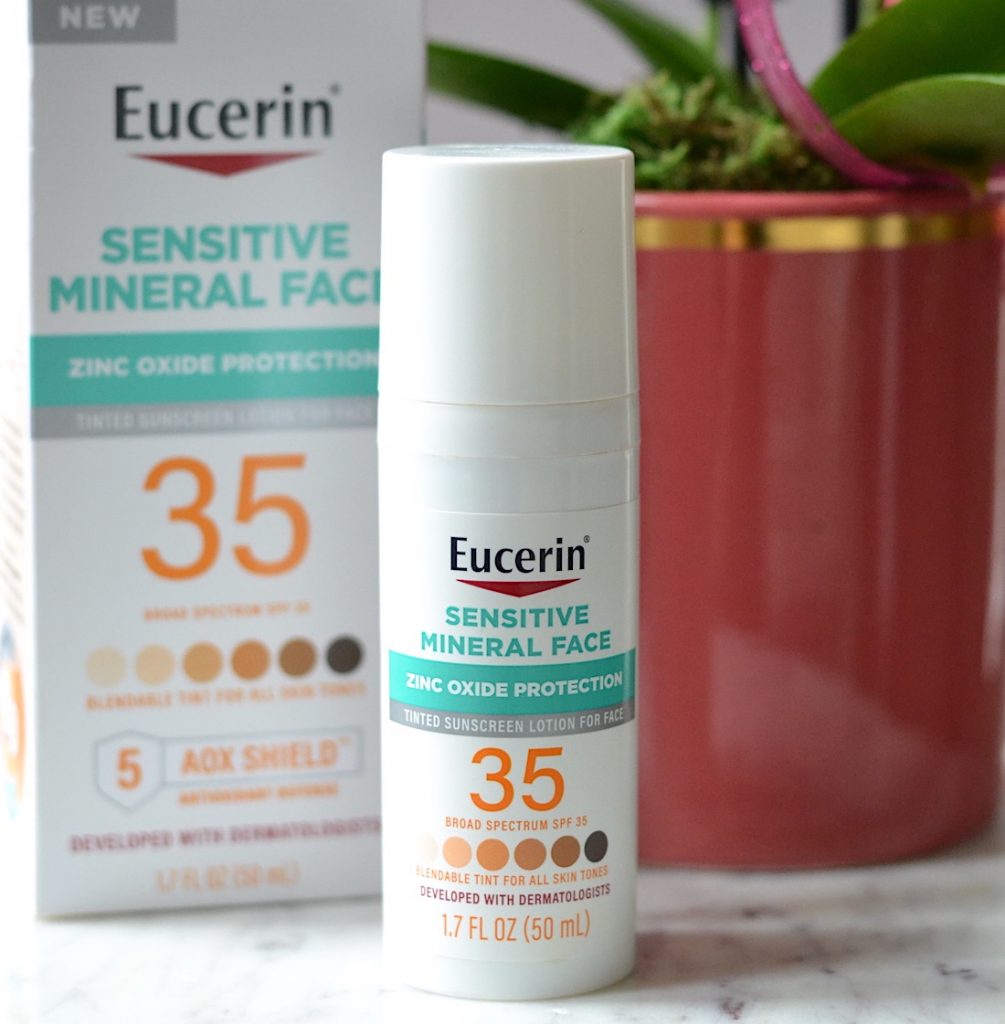 Amazing Affordable Eucerin Sensitive Mineral Tinted Sunscreen