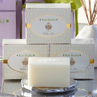 Kat Burki white tea cream and soap