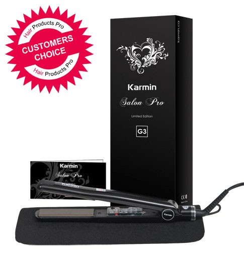 Karmin G3 salon pro styling iron black