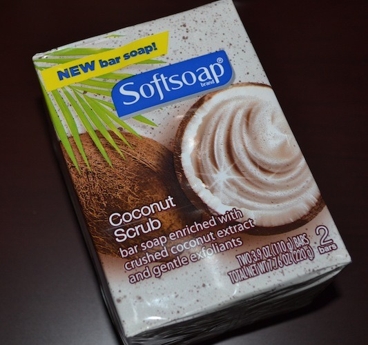 softsoap coconut scrub barsoap
