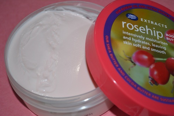 Boots extracts rosehip body butter