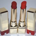 L’Oreal Colour Riche Caresse Sticks Cardinal Plume and Cherry Tulle