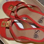 Sofft coral sandals