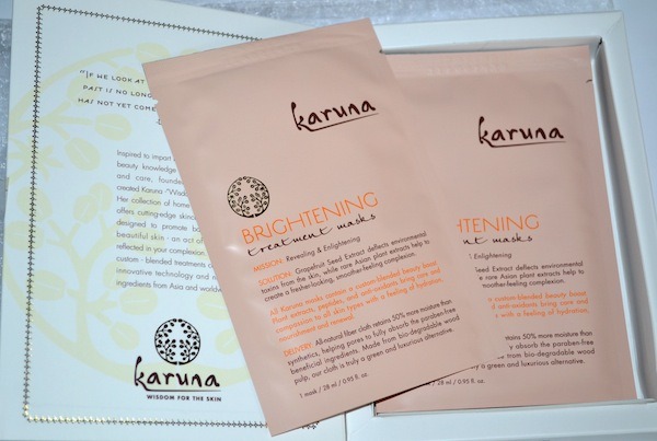 Karuna Brightening Face mask