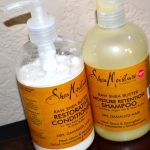 Shea Moisture Organic Raw Shea Butter Moisture Retention Shampoo & Conditioner