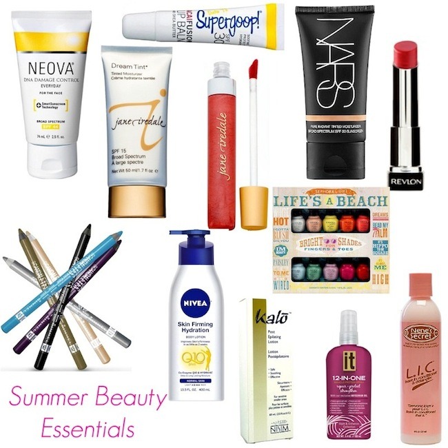 Summer beauty essentials