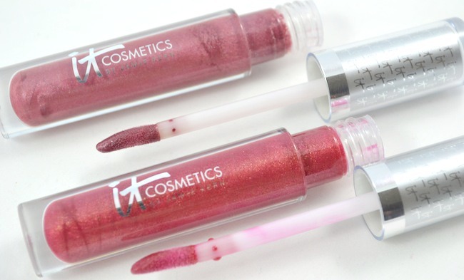 It Cosmetics Vitality Lip Flush Butter Glosses - I believe and ruby slippers