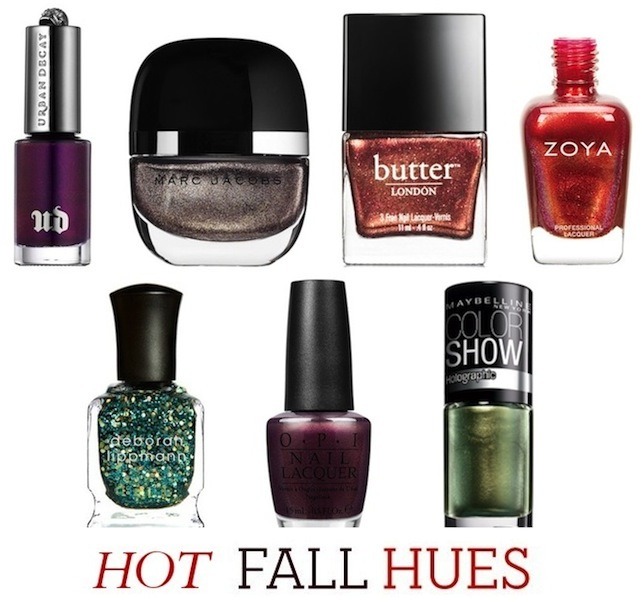 7 Hot Nail Polishes for Fall 2013