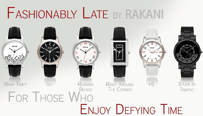 Rakani fashionably late collection