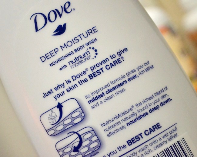 Dove Deep moisture body wash review