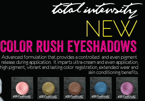 Prestige cosmetics color rush eyeshadows