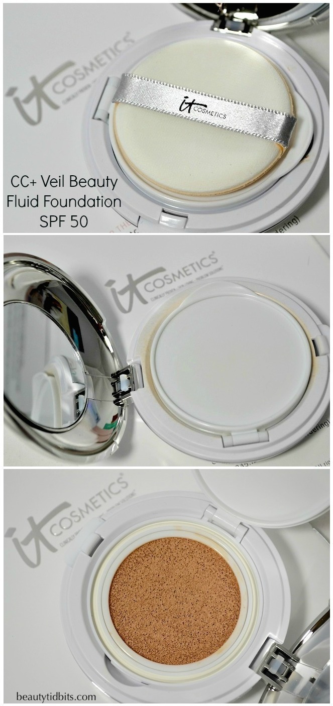 It Cosmetics CC+ Veil Beauty Fluid Foundation SPF 50 review