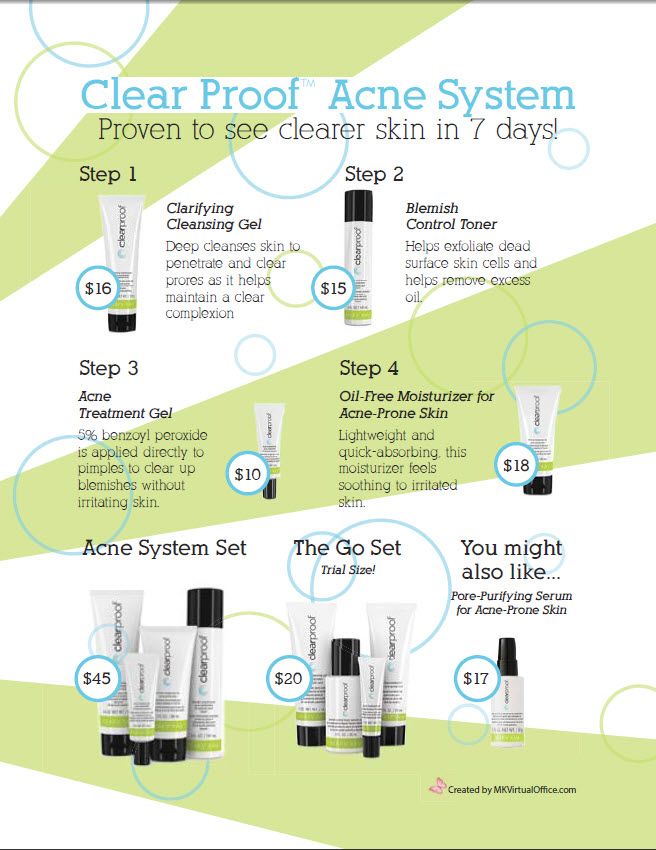 Mary Kay Clear Proof Acne system