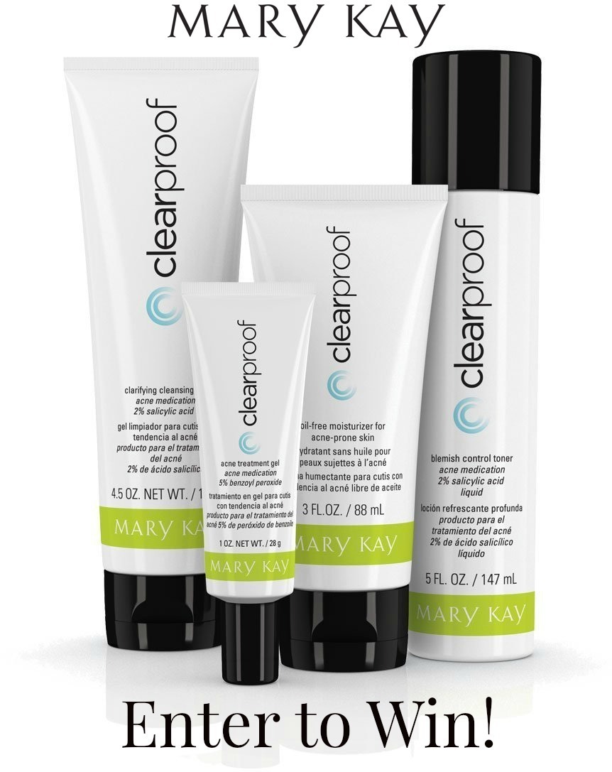 Mary kay clear proof acne system giveaway
