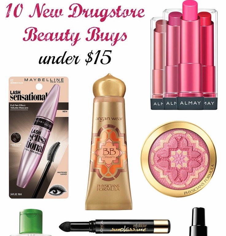 10 New Drugstore Beauty Buys under $15