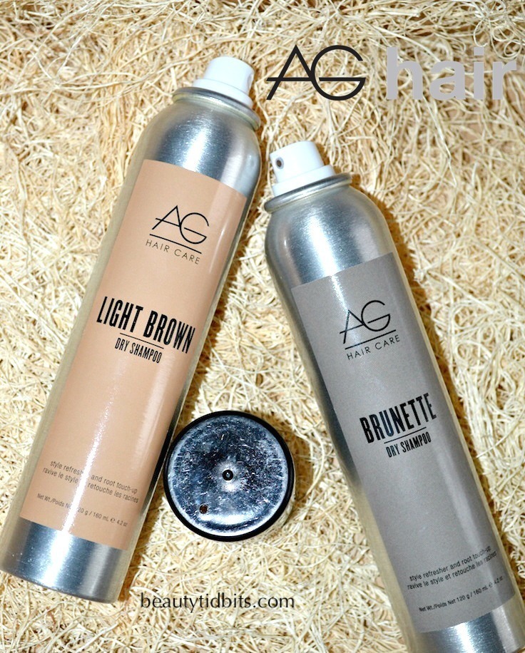 Looking for a dry shampoo for dark hair? Meet your color match with AG hair's new Light Brown and Brunette Dry Shampoos!