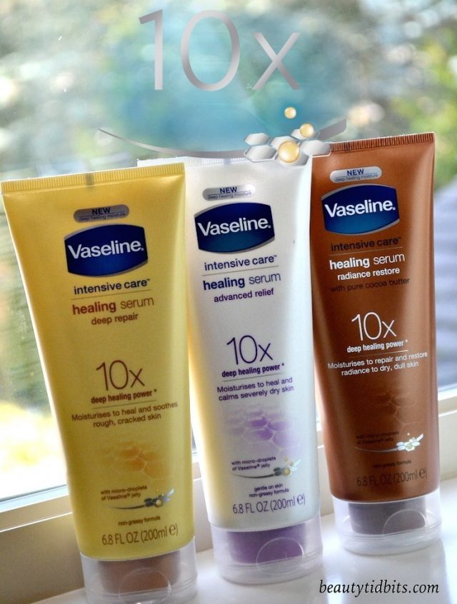 Winterproof your skin with the NEW Vaseline Intensive Care Healing Serums!