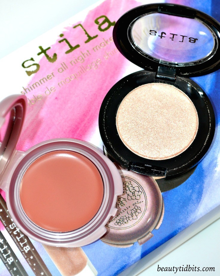 Stila Convertible Color in Peony and Eye Shadow in Kitten