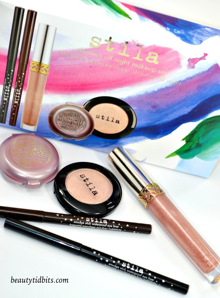 With 5 best-selling makeup must-haves from Stila cosmetics, the Shimmer All Night Makeup Set is a fantastic beauty bargain for only $38! (ULTA Exclusive)