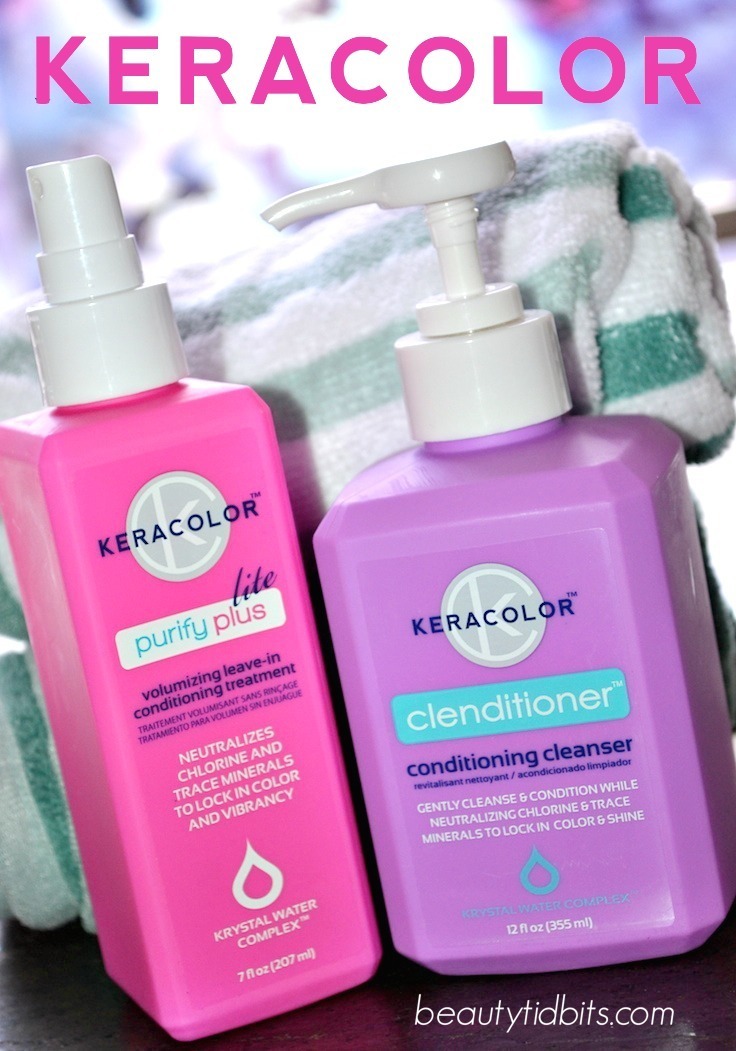 Keracolor Clenditioner and Purify Plus Leave-in Treatment