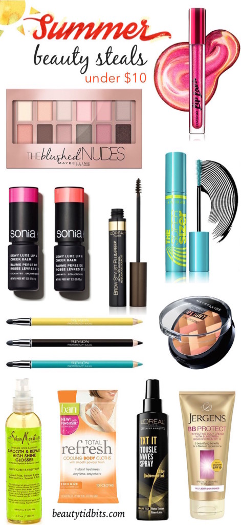 Summer Beauty Steals under $10