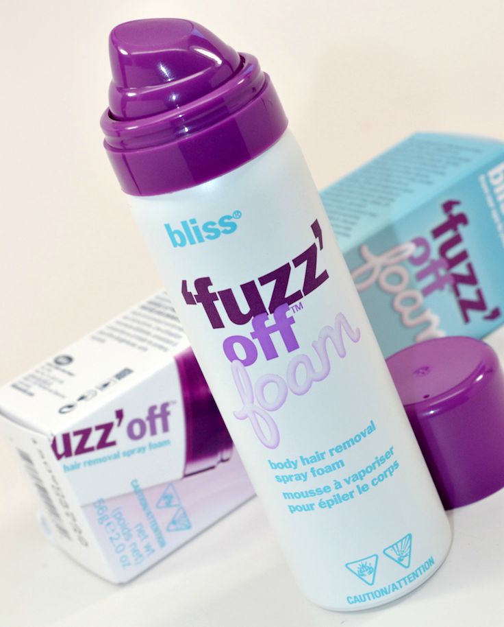 bliss 'Fuzz' Off Body Hair Removal Spray Foam #BlissAtKohls