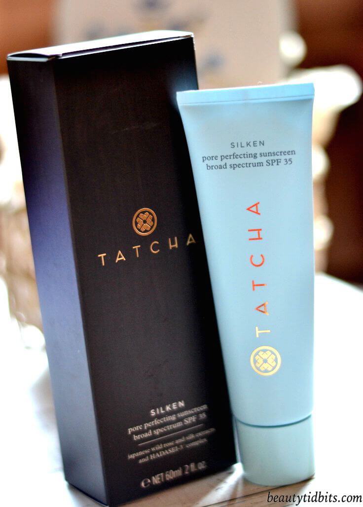 A skin-improving sunscreen that you'll be excited to wear! Inspired by the geisha's iconic makeup, Tatcha's Silken sunscreen doesn't just block aging UV rays, but also tightens pores and primes your skin for makeup. >> beautytidbits.com | via @beautytidbits