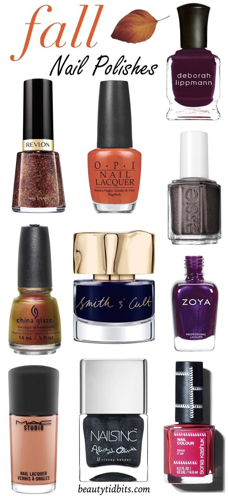 Step up your fall manicure game with these pretty polishes perfectly primed to the changing season!