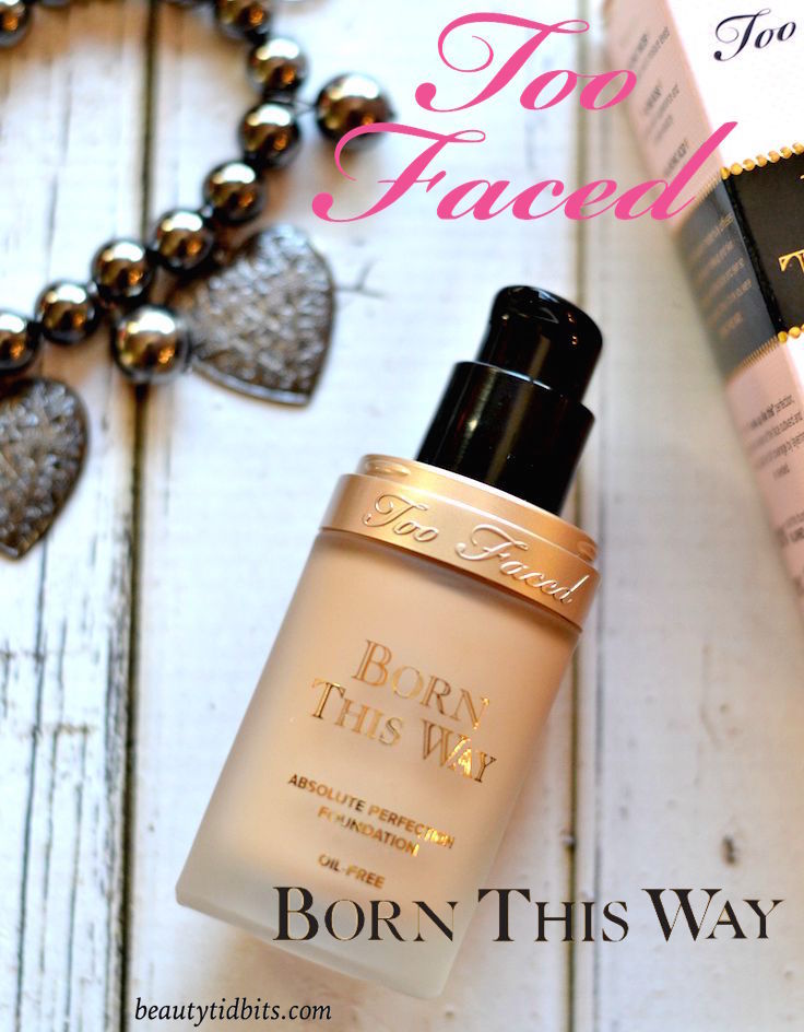 Too Faced Born This Way Foundation is one of the best foundations I've ever tried! >> beautytidbits.com | via @beautytidbits