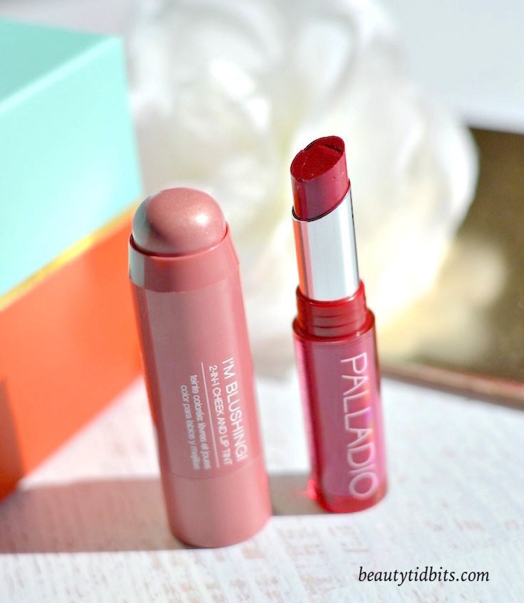 New from Palladio! Butter Me Up Sheer Color Balm and I'm Blushing Lip & Cheek Tint