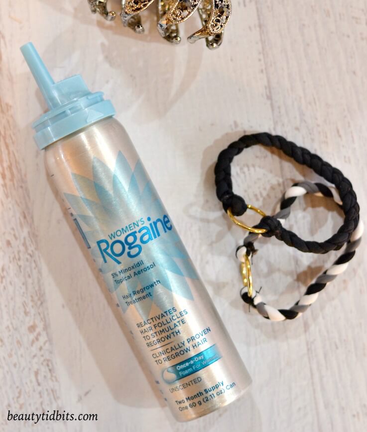 Enter to win a one-year supply of Women’s ROGAINE® Foam hair regrowth treatment! (ARV $150)