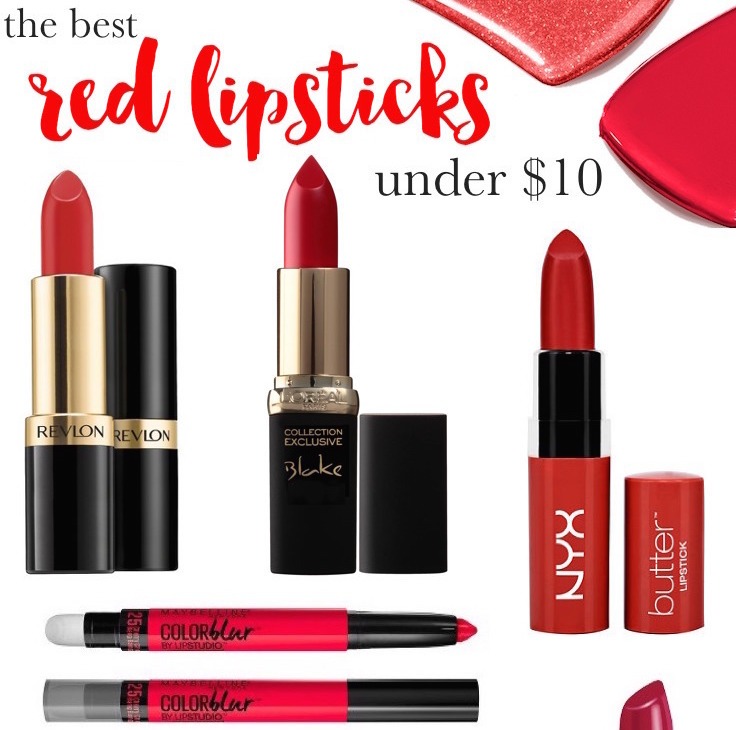 Best drugstore red lipstick under 10