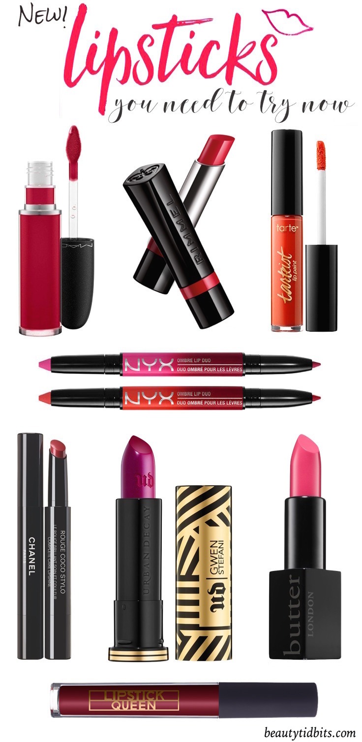 Best new lipsticks for Spring 2016