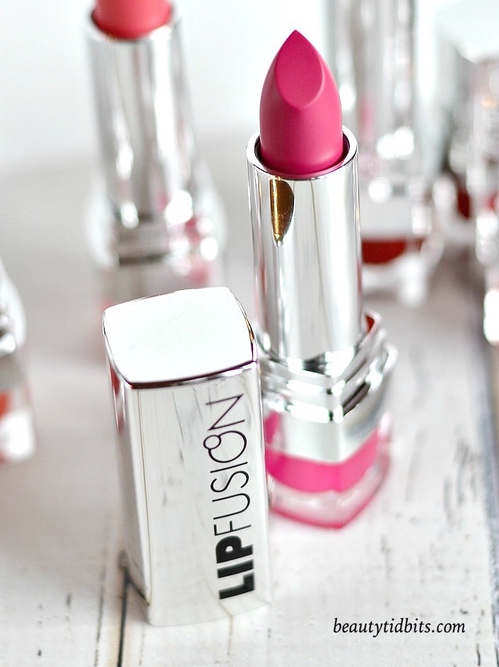 FusionBeauty LipFusion Plump & Shine Lipstick Tease
