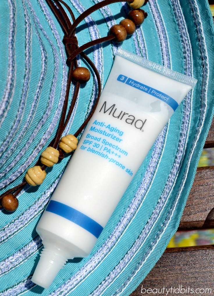 Murad-Anti-Aging Moisturizer SPF 30 for acne-prone skin