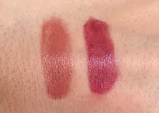 ARIA Pure Lipstick swatches