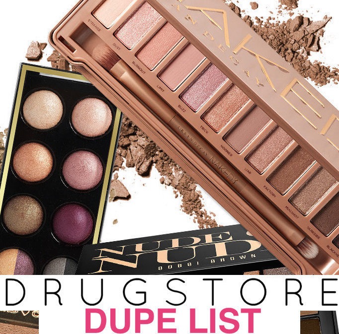 The ultimate list of best drugstore makeup dupes, mostly under $10! From eyeshadow palettes to foundations, and mascaras to lipsticks and much more, this list of drugstore dupes for high-end makeup has it ALL!