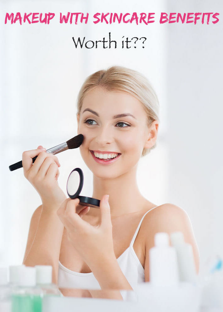 Makeup with skincare benefits