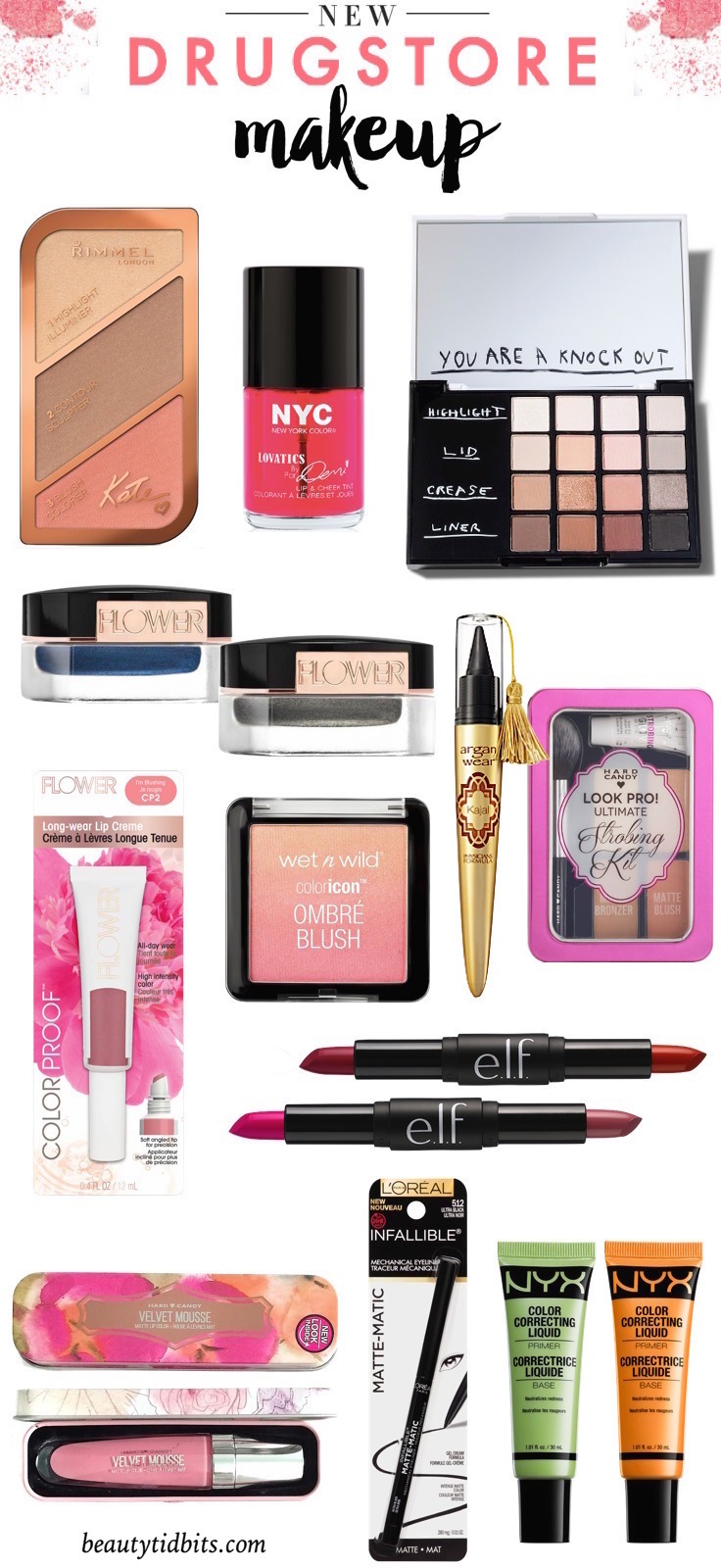  Here’s a little taste of what’s new in drugstore makeup! You're going to want to get your hands on most, if not all, of these new beauty products.