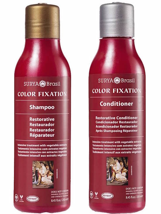 Surya Brasil Color Fixation Restorative Shampoo and Conditioner