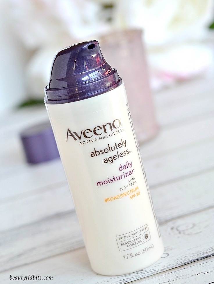 Aveeno Absolutely Ageless Daily Moisturizer with Sunscreen SPF 30