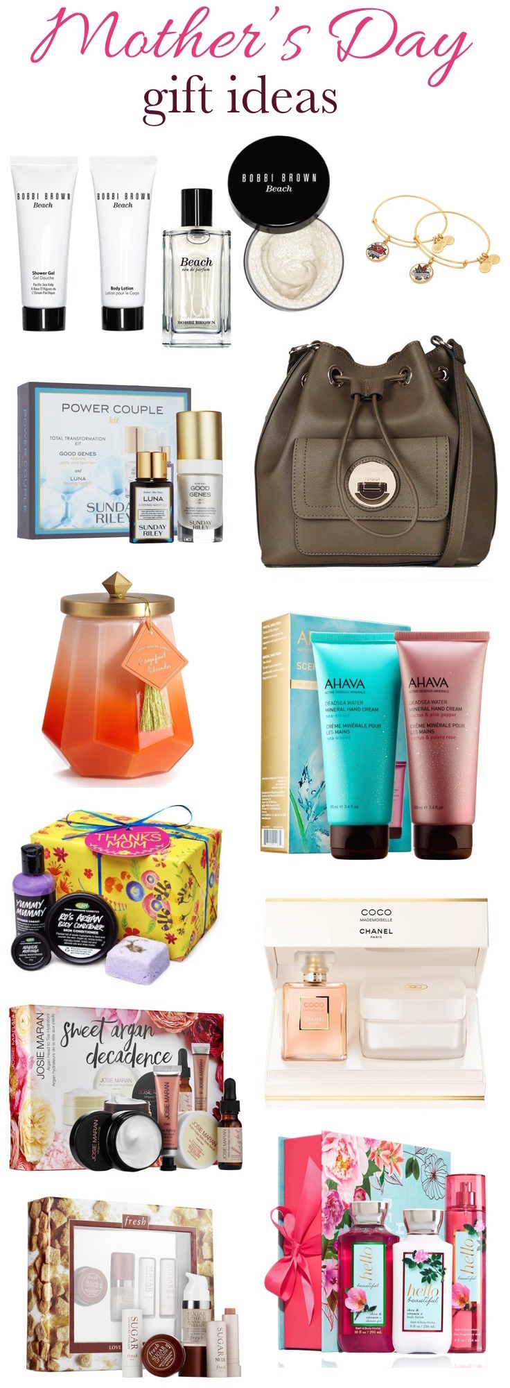 Mother’s day is almost here (May 8th)... have you picked out the perfect gift to thank her for all she does? Here are 10 Mother's day gift ideas (under $100) that any mom would love!
