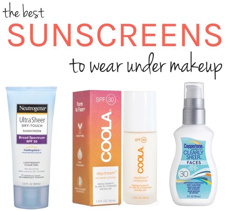 11 Best Face Sunscreens For Wearing Under Makeup