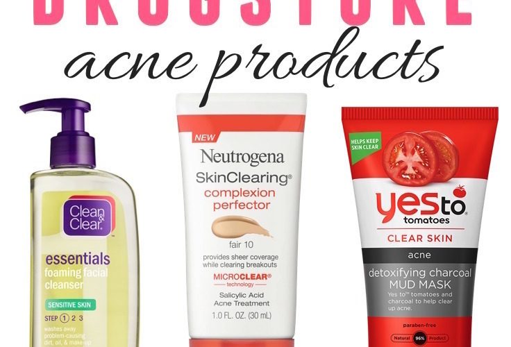 best drugstore acne products
