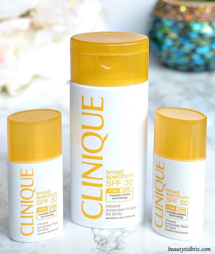 Kick off the sunshine season with sunny essentials from Clinique that keep your skin covered with high-level sun protection in antioxidant-rich formulas!