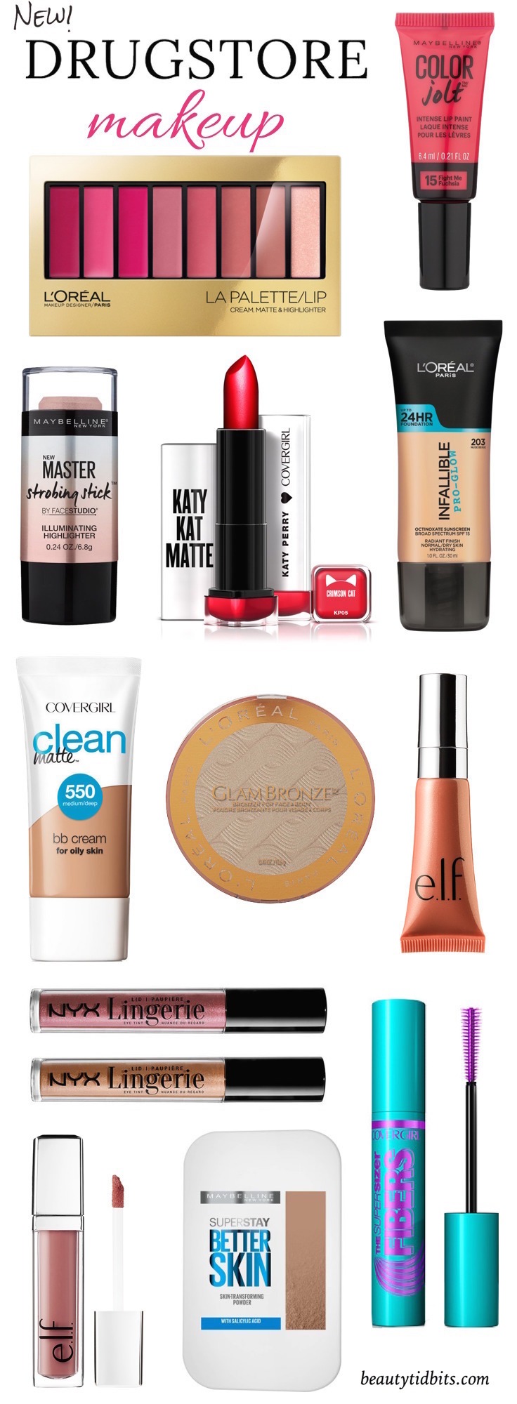 The latest in drugstore beauty is right here! Click through to check out the newest crop of drugstore makeup you need to get your hands on now! 