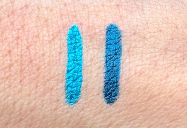 SheaMoisture Ultra Smooth Long Wear Eye Pencil Teal and Turquoise swatches