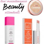 low maintenance beauty routine