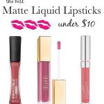 best drugstore matte liquid lipsticks